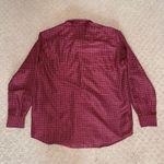 Society Threads Maroon Patterned Men’s Button Photo 2