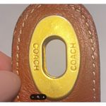 Coach Vintage 1980’s  Sheridan Mayfield Navy Blue Pebbled Leather w/ Brown Trims Photo 11