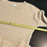 Jack by BB Dakota  Cream Textured Fringe Sweater Photo 2