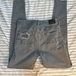 American Eagle  Hi-Rise Jegging Grey Denim Size 2. Waist 24 inches Photo 1