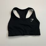 Gymshark Sports Bra Racerback Athletic Exercise Unlined No Padding Black Photo 7