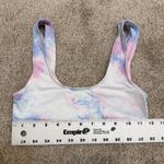 Frankie's Bikinis XS Funfetti twenty five swim bikini top SW 2918 Blue Photo 2