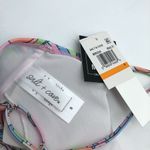 Salt + Cove Bikini Top Juniors Printed Crisscross Retro Waves Purple Colorful S Size undefined Photo 3