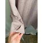 Athleta  Long Sleeve Top Thumbholes‎ Mauve Heathered Athletic 1X Photo 1