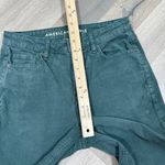 American Eagle  Corduroy Mom Straight Jean Pants Teal Green 4 Photo 11