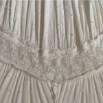 Baltic Born  Rayne Deep V White Pin-tuck Maxi dress size large Photo 11