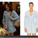 Revolve Noam Sandrine Dress in Chambray Blue‎ Sz XS Photo 1