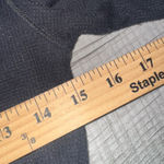 Aeropostale  Sparkly Medium Black Waffle Knit Henley Long Sleeve Top Y2K 2000s  Photo 7