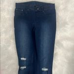 Hue Dark Blue Slim Fit Jeans Photo 3