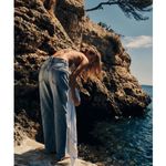 ZARA  High Waisted Light Washed Straight Legs 5 Pockets Raw Hem Jeans Size 4 Photo 1