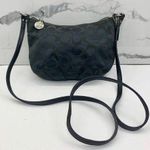 Coach Mini Crossbody Bag with Purple Satin Interior Photo 0