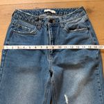 Avec Les Filles  Split Raw Hem Distressed Jeans Photo 10