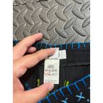 Moschino  Floral Flower Embroidered Black 100% Linen Pants‎ Womens Size 8 Photo 2