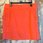 Women's Monterey Club Skort, orange, size 12 Orange Size L Photo 0