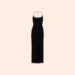 Reformation Maci Knit Dress (Black) Photo 1