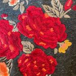 Abercrombie & Fitch  New York grey embroidered floral sweatshirt m Photo 4