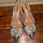 Abound Silver bow heels Photo 1