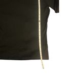 Ralph Lauren V Neck Fitted Cuffed Sleeve Black T Shirt Size Small Dark Academia Photo 5