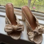 Lulus Rose Gold Strapless Heels Photo 1