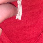 Free People Red Long flare knit Sleeve  like to party dress  boho revolve spring Photo 4