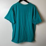 Vintage 80s Captain T Shirt Blue 2XL XXL USA Anchor Embroidered Tee 100% Cotton Photo 9