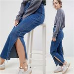 ASOS Denim Button Fly Straight Slit Florence Jeans 28/32 Photo 2