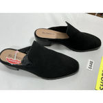 Blondo Womans NWT  Stelle Slipon Mules 9 M Black Chunky Heel Photo 1