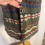Hunt Club Vintage  Multicolor Patterned Vest Photo 1