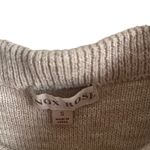 Knox Rose  Size Small‎ Boho Festival Crochet Tan Sweater Photo 4