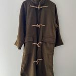 Free People  Alma Duffle Coat in Beech XS Photo 7
