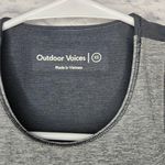 Outdoor Voices  Tri-Tone Slashback Crop Tank Top sports bra XS. Photo 6