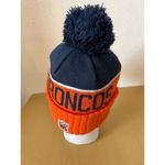Denver Broncos New Era Orange Marl Cuffed Knit Hat with Pom Photo 2