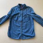 Merona Denim Western Button Up Shirt Photo 1