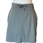 Columbia Skirt Skort Nylon Omni Shade Drawstring Womens Size 4 Gray Photo 0