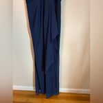 Celebrate DB Studio Off The Shoulder MOB Prom Homecoming Navy Blue Size 2 NWT Photo 5