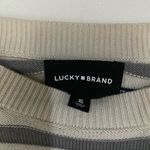 Lucky Brand Striped Oversized Sweater shirt X-Large Photo 1