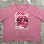 Guess NWT Women’s Eco Cherry Graphic Short-Sleeve T-Shirt Size XL New w/Tag Photo 3