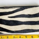 Club Monaco zip around calf hair leather wallet NEW Photo 6