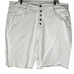 Time And Tru  High Rise Distressed‎ Denim Shorts Photo 0