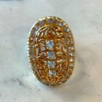 David Sigal Gold Plated Sterling Silver ring Size 8 Photo 2