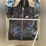 Nike  light fleece sweatshirt/ hoodie. Front full zipper. Photo 2