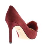 Charles David Black Suede Pumps w/ Pom Accent Detail - $229 NEW Photo 1