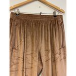 SKIMS Velour Wide Leg Track Pants – Sienna – Size Large Photo 4