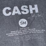 Johnny Cash "Cash Eagle" or "Eagle Seal" black graphic t Photo 2