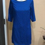 Daniel Rainn  blue slip on dress Photo 2