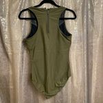Alisha Levine Olive Green Black High Neck One Piece Swimsuit, 14 Photo 1