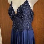 Faviana blue fairy corset dress formal Photo 0