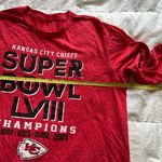 Kansas City Chiefs Super Bowl Red Long Sleeve Shirt size XL Photo 2