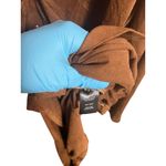 Torrid Dress Womens 4X Brown Long Sleeve Button Down Ruched Collared Mini Photo 4