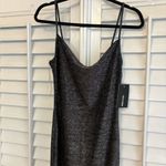 Liz & Sara Black Shimmer Stitch Maxi Dress Size‎ Large Photo 2